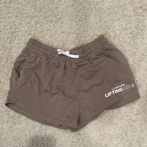Gymshark Lifting Club Tan Athletic Shorts